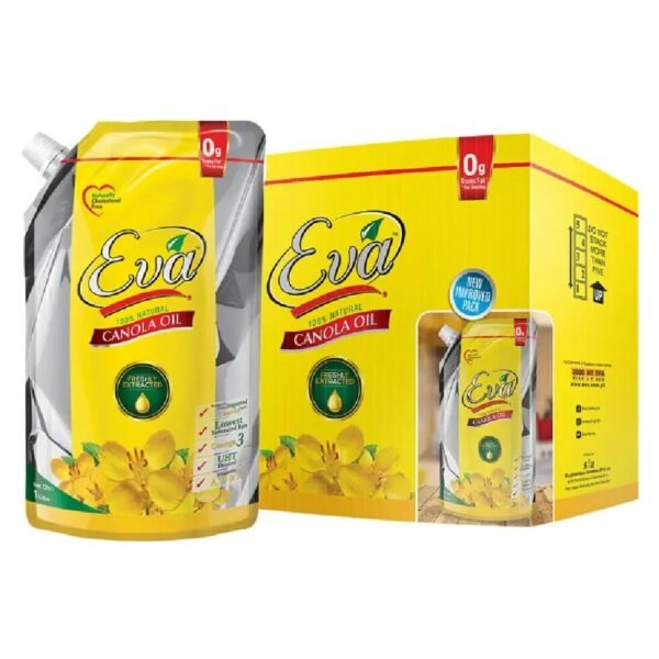 Eva Cooking Oil 1 Ltr (1 x 5 ctn)
