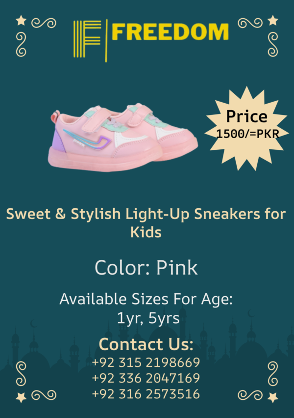 Candy-Colored Comfort: Toddler Light-Up Shoes